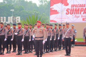 Polresta Bulungan Gelar Upacara Peringatan Hari Sumpah Pemuda ke-96, Tegaskan Semangat Persatuan dan Kemajuan Bangsa