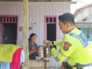 Polresta Bulungan Terus Galakkan Program Pemberian Makanan Tambahan Bergizi Guna Tanggulangi Stunting